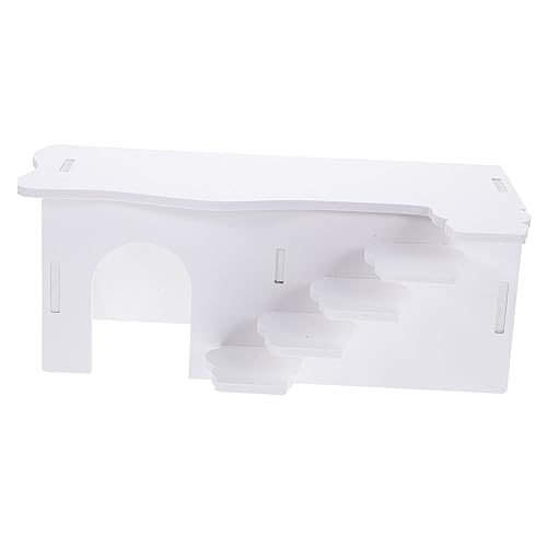 BUGUUYO Hamsterhaus Versteck Für Haustiere Hamsterkäfig Rattenleiterhaus Hamster Verstecken Spielzeug Kletterspielzeug Spielzeug Für Haustiere Hamster-kletterleiter Weiß PVC BUGUUYO Hamsterhaus Versteck Für Haustiere Hamsterkäfig Rattenleiterhaus Hamster Verstecken Spielzeug Kletterspielzeug Spielzeug Für Haustiere Hamster-kletterleiter Weiß PVC von BUGUUYO