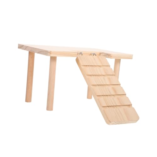 BUGUUYO Hamsterkäfig-plattform Aus Holz Klettern Interaktives Spielzeug Für Kleintiere BUGUUYO Hamsterkäfig-plattform Aus Holz Klettern Interaktives Spielzeug Für Kleintiere von BUGUUYO