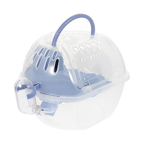 BUGUUYO Outdoor Hamster Träger Fall Reise Käfig Kunststoff Pet Reise Träger Hamster Durchführung Käfig Einfach Zu von BUGUUYO