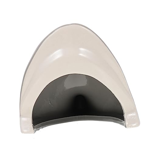 BUGUUYO Hamsternest Käfige Frettchen Zwinger Ratte Hamsterzimmer hamsterhaus Hamster Hamster Spielhaus kleines Verstecknest für Haustiere Hamsterversteck in Tierform Keramik Grey BUGUUYO Hamsternest Käfige Frettchen Zwinger Ratte Hamsterzimmer hamsterhaus Hamster Hamster Spielhaus kleines Verstecknest für Haustiere Hamsterversteck in Tierform Keramik Grey von BUGUUYO