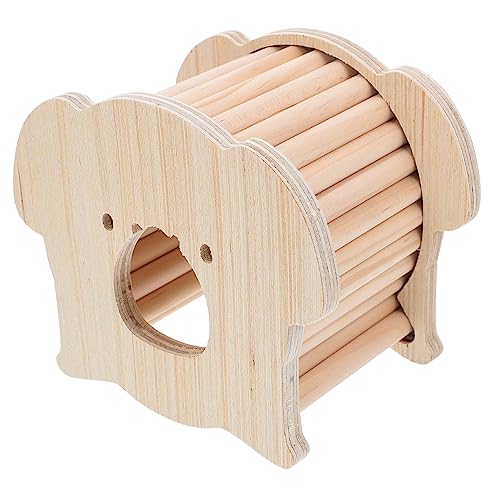 BUGUUYO Gemütliches Hamsterhaus Kokosnusshütte Bett Meerschweinchen Versteck Treppe Holz BUGUUYO Gemütliches Hamsterhaus Kokosnusshütte Bett Meerschweinchen Versteck Treppe Holz von BUGUUYO