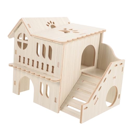 BUGUUYO Hamstervilla Faserhamster Leiter Sandbad Für Hamster Zwinger Doppelter Hamster Aquarienbaum Hängematte Weicher Hamster Aquarium-Kiefer Hamsterkäfig Hamsterbettwäsche Hölzern BUGUUYO Hamstervilla Faserhamster Leiter Sandbad Für Hamster Zwinger Doppelter Hamster Aquarienbaum Hängematte Weicher Hamster Aquarium-Kiefer Hamsterkäfig Hamsterbettwäsche Hölzern von BUGUUYO