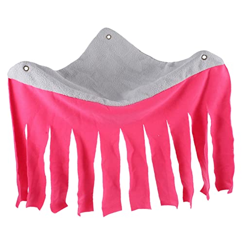 BUGUUYO Eckige Hängematte Für Kleintiere Atmungsaktives Und Verstellbares Versteck Für Meerschweinchen Hamster Chinchillas Und Für Käfige Und Ecken Fleece-Hideout BUGUUYO Eckige Hängematte Für Kleintiere Atmungsaktives Und Verstellbares Versteck Für Meerschweinchen Hamster Chinchillas Und Für Käfige Und Ecken Fleece-Hideout von BUGUUYO