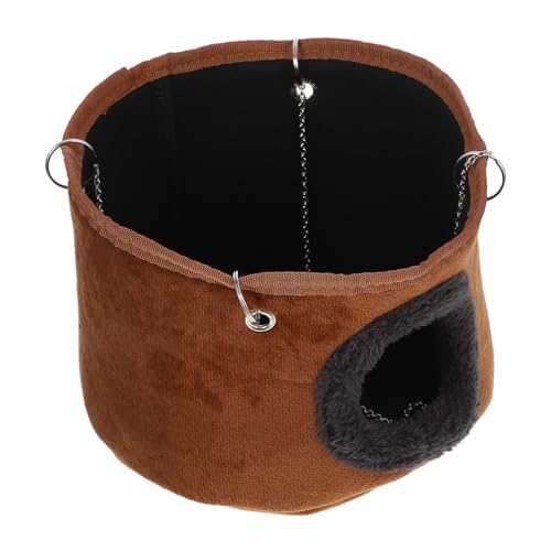 BUGUUYO Haustier Hängematte Warmes Hamsterbett Hängematte Für Ratten Kleintierbett Rattenbett Für Käfig Kleintierkäfig Zubehör Warmer Hamsterunterstand Warmes Kleintierbett von BUGUUYO