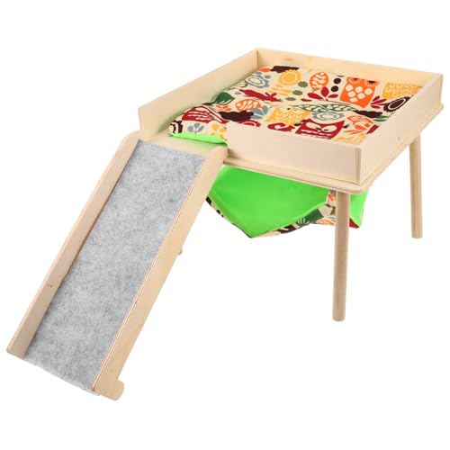 BUGUUYO Warme gemütliche Chinchilla-Hängematte kratzfestes Hamsterbett Leiter Haustiernest für Meerschweinchen BUGUUYO Warme gemütliche Chinchilla-Hängematte kratzfestes Hamsterbett Leiter Haustiernest für Meerschweinchen von BUGUUYO