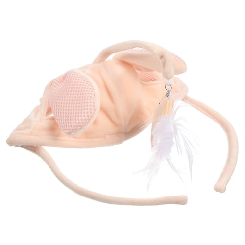 BUGUUYO Katze necken Zauberstab Hase Kopf Hut Kätzchen Spielzeug Katze Spielzeug grau Bunny Design Indoor Haustier Spielzeug BUGUUYO Katze necken Zauberstab Hase Kopf Hut Kätzchen Spielzeug Katze Spielzeug grau Bunny Design Indoor Haustier Spielzeug von BUGUUYO
