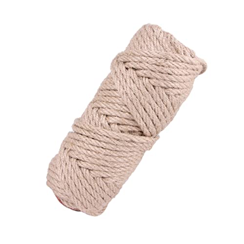 BUGUUYO 30m Ersatz Sisal Seil Für Katzenkratzbaum Lange Natürliche Strapazierfähige Kratzseil Für DIY Katzenzubehör Für Kratzmöbel Und Spielzeuge Flexibel Zuschneidbar BUGUUYO 30m Ersatz Sisal Seil Für Katzenkratzbaum Lange Natürliche Strapazierfähige Kratzseil Für DIY Katzenzubehör Für Kratzmöbel Und Spielzeuge Flexibel Zuschneidbar von BUGUUYO