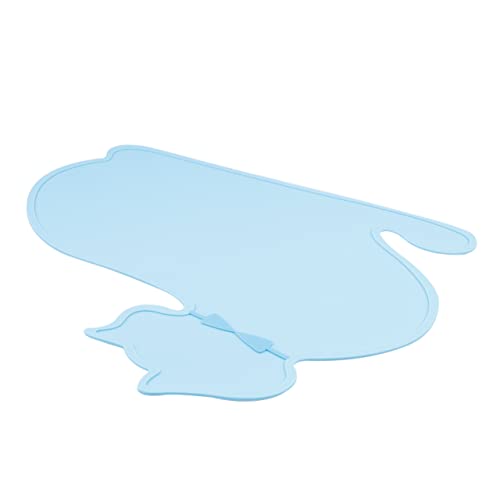 BUGUUYO Fütterungsmatte für Haustiere Katzen Silikon blau wasserdicht wärmeisoliert langlebig Tischset für Haustiere BUGUUYO Fütterungsmatte für Haustiere Katzen Silikon blau wasserdicht wärmeisoliert langlebig Tischset für Haustiere von BUGUUYO