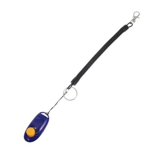 BUGUUYO Hundetrainingsklicker Mit Handgelenkseil Tragbar Abs Material Für Hunde Und Katzen Effektives Verhaltenstraining BUGUUYO Hundetrainingsklicker Mit Handgelenkseil Tragbar Abs Material Für Hunde Und Katzen Effektives Verhaltenstraining von BUGUUYO