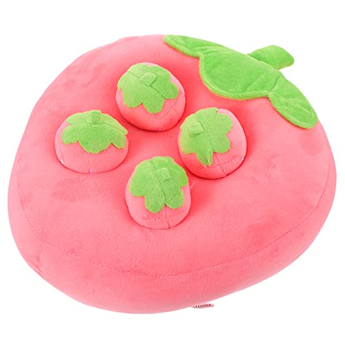 BUGUUYO Haustier schnüffeln schnüffelteppich Dog Toy Katzen + cat Toys Hundespielzeug Leckerli-Spender- Kauer schnüffelmatte für Hunde Futtermatte für Welpen Plüsch Rosa von BUGUUYO