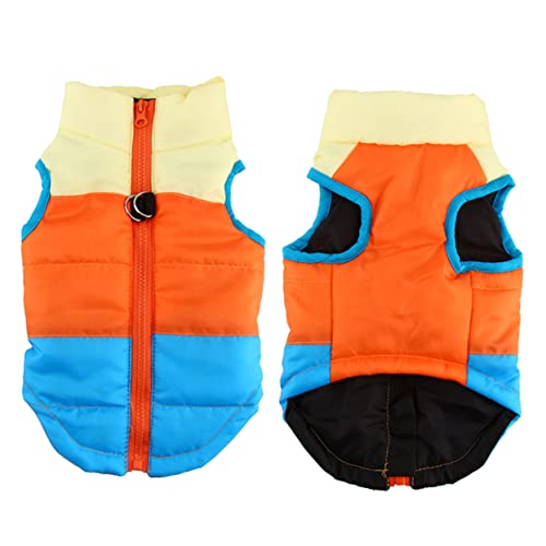 BUGUUYO wasserdichte Winterweste Für Hunde Warmer Haustiermantel Hundebekleidung Xs Himmelblau Gelb Und Atmungsaktiv Beidseitig Tragbar Für Spaziergänge Und Sport BUGUUYO wasserdichte Winterweste Für Hunde Warmer Haustiermantel Hundebekleidung Xs Himmelblau Gelb Und Atmungsaktiv Beidseitig Tragbar Für Spaziergänge Und Sport von BUGUUYO