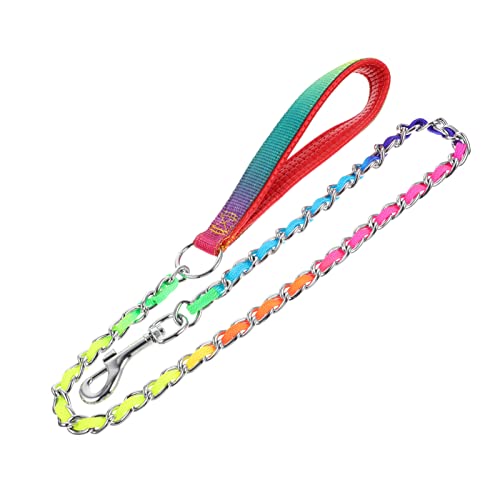 BUGUUYO Haustierleine hundegurt hundelaufband hundehalstuch Dog hundehalsband Dog Collars für Hunde Kette Hund für Welpen Hundewelpe Hundeleine Hundezubehör Pu Schaum spreizer Colorful BUGUUYO Haustierleine hundegurt hundelaufband hundehalstuch Dog hundehalsband Dog Collars für Hunde Kette Hund für Welpen Hundewelpe Hundeleine Hundezubehör Pu Schaum spreizer Colorful von BUGUUYO