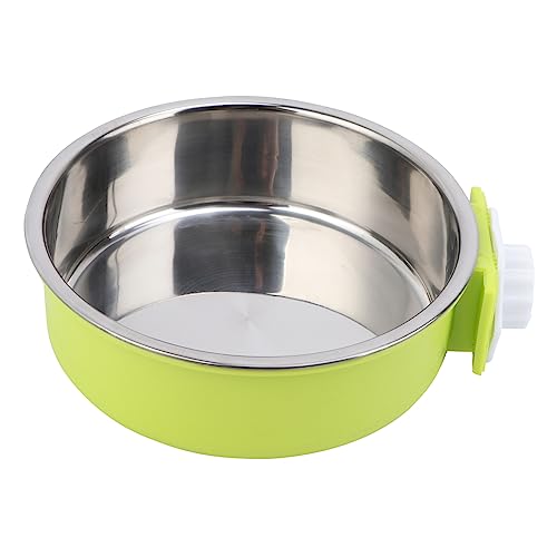 BUGUUYO Haustiernapf pet Food Container Haustierfutterbehälter Käfig-Hundenapf Rutschfester Hundenapf Spender Schutz Zwinger Nicht katzennäpfe Hundefutter Futterautomat für Haustiere Green BUGUUYO Haustiernapf pet Food Container Haustierfutterbehälter Käfig-Hundenapf Rutschfester Hundenapf Spender Schutz Zwinger Nicht katzennäpfe Hundefutter Futterautomat für Haustiere Green von BUGUUYO
