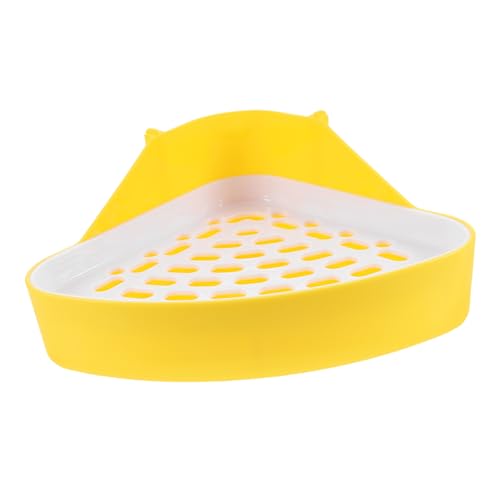 BUGUUYO Haustiertoilette Aus Kunststoff Heu Hundespielzeug Welpenunterlagen Kleine Tiere Pads Windeln Hase Mülleimer Welpen-PIPI-pad-Halter Hängematte Hamsterspielzeug Wurf Plastik BUGUUYO Haustiertoilette Aus Kunststoff Heu Hundespielzeug Welpenunterlagen Kleine Tiere Pads Windeln Hase Mülleimer Welpen-PIPI-pad-Halter Hängematte Hamsterspielzeug Wurf Plastik von BUGUUYO