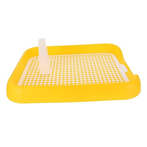 BUGUUYO Haustiertoilette Spritzschutz Für Hunde Hundeunterlagen Zum Töpfchen Aus Mesh Wiederverwendbare Hundepipimatte Hundekäfig Gras Für Hunde Hundespielzeug Windeln Yellow Pp BUGUUYO Haustiertoilette Spritzschutz Für Hunde Hundeunterlagen Zum Töpfchen Aus Mesh Wiederverwendbare Hundepipimatte Hundekäfig Gras Für Hunde Hundespielzeug Windeln Yellow Pp von BUGUUYO