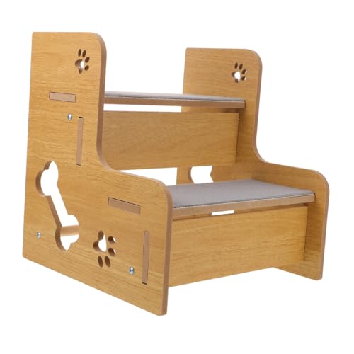 BUGUUYO Haustiertreppe Hundetreppe Für Bett Kätzchentreppe Hundetreppe Für Treppen Für Sofa Treppe Für Hunde Katzentreppe Für Ältere Katzen Welpentreppe von BUGUUYO