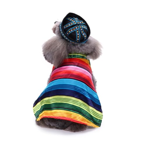 BUGUUYO Heimtierbedarf Hundemantel Halloween-hundekostüm Haustier Umhang Kostüm Katze-Halloween-kostüm Hunde-Weihnachtspullover Haustier-hundekleidung Halloween-hundekleidung Welpen-kit von BUGUUYO