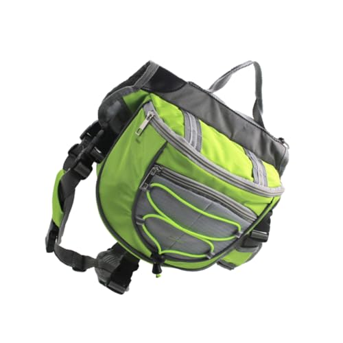 BUGUUYO Satteltasche für Hunde Outdoor-Rucksack Haustiergeschirr zum Wandern Satteltasche für große Hunde wasserdichtes Oxford-Material BUGUUYO Satteltasche für Hunde Outdoor-Rucksack Haustiergeschirr zum Wandern Satteltasche für große Hunde wasserdichtes Oxford-Material von BUGUUYO