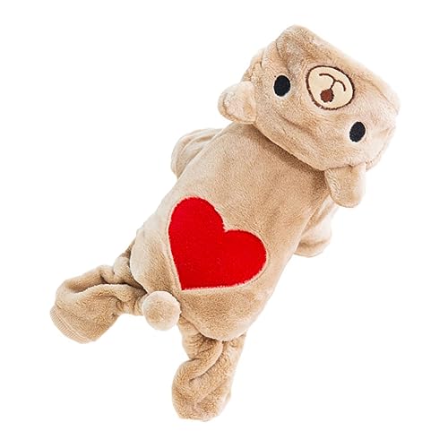 BUGUUYO Hunde Hoodie Für Kleine Hunde Warmes Sweatshirt Für Welpen Chihuahua Und Andere Rassen Winterjacke Im Kuscheligen Design Größe S BUGUUYO Hunde Hoodie Für Kleine Hunde Warmes Sweatshirt Für Welpen Chihuahua Und Andere Rassen Winterjacke Im Kuscheligen Design Größe S von BUGUUYO