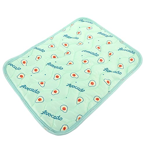 BUGUUYO Hunde Kühlmatte im Avocado Design Atmungsaktives Kühlkissen für Kleine Haustiere für Sommer Vielseitig Einsetzbar Hundebetten Käfigen und BUGUUYO Hunde Kühlmatte im Avocado Design Atmungsaktives Kühlkissen für Kleine Haustiere für Sommer Vielseitig Einsetzbar Hundebetten Käfigen und von BUGUUYO