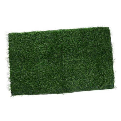 BUGUUYO Schnell trocknende Hunde-PIPI-Unterlage rutschfeste Unterseite tragbare Hundetoilette Haustier-Gras-PIPI-Unterlage von BUGUUYO