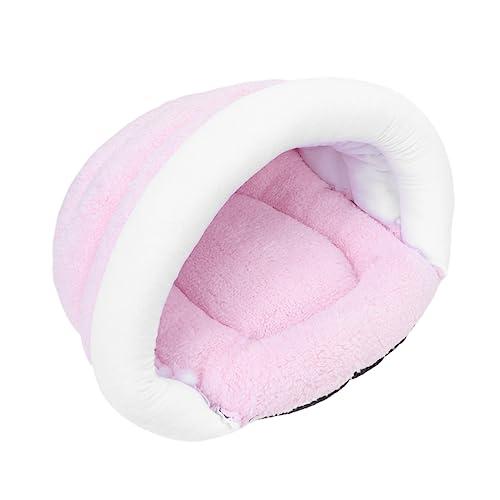 BUGUUYO Hundekissenbett Hundebett Kissen Donut-katzenbett Höhlenbett Für Haustierzelte Decke Haustier Welpen Haustierbett Katze Schlafsack Tiefes Bett Petsanft Drinnen Hundeunterlage BUGUUYO Hundekissenbett Hundebett Kissen Donut-katzenbett Höhlenbett Für Haustierzelte Decke Haustier Welpen Haustierbett Katze Schlafsack Tiefes Bett Petsanft Drinnen Hundeunterlage von BUGUUYO