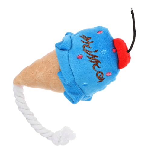 BUGUUYO Plüsch Hundespielzeug Form Von Eiscreme Mit Quietscher Kauspielzeug Für Hunde Positiver Verhaltensweisen Und Zahnpflege Für Kleine Und Mittlere BUGUUYO Plüsch Hundespielzeug Form Von Eiscreme Mit Quietscher Kauspielzeug Für Hunde Positiver Verhaltensweisen Und Zahnpflege Für Kleine Und Mittlere von BUGUUYO