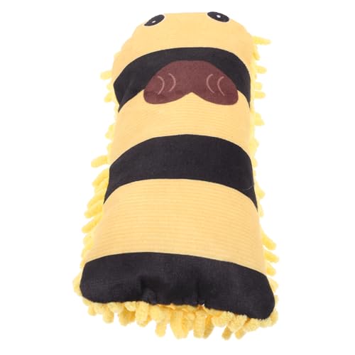 BUGUUYO Plüsch Kauspielzeug Für Hunde Niedliches Bienen-Design Zahnpflege Und Beschäftigung Für Kleine Hunderassen Für Und Tägliches von BUGUUYO