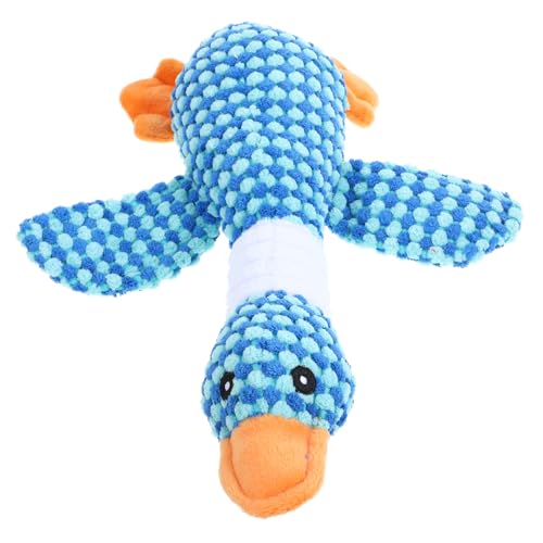 BUGUUYO Squeaky Plüsch Hundespielzeug Unzerstörbares Kauspielzeug Für Große Und Aggressive Hunde Interaktives Spielzeug Zur Zahnpflege Für Training Und Spiel Blaues Design BUGUUYO Squeaky Plüsch Hundespielzeug Unzerstörbares Kauspielzeug Für Große Und Aggressive Hunde Interaktives Spielzeug Zur Zahnpflege Für Training Und Spiel Blaues Design von BUGUUYO
