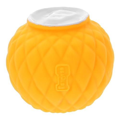 BUGUUYO Hundespielzeugball Interactive Dog Toys interaktiver hundeball Spielzeug, um Hunde zu beschäftigen Hund zahnbürste Spielzeug für Haustiere Stimmball des Hundes Emulsion Yellow BUGUUYO Hundespielzeugball Interactive Dog Toys interaktiver hundeball Spielzeug, um Hunde zu beschäftigen Hund zahnbürste Spielzeug für Haustiere Stimmball des Hundes Emulsion Yellow von BUGUUYO