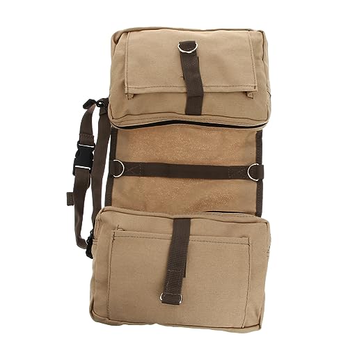 BUGUUYO Hunde-Rucksack Für Mittelgroße Und Große Hunde Khaki Multifunktionale Satteltasche Für Wandern Camping Und Mit Verstellbaren Bauchgurten Und Fächern Für Futter Und Zubehör BUGUUYO Hunde-Rucksack Für Mittelgroße Und Große Hunde Khaki Multifunktionale Satteltasche Für Wandern Camping Und Mit Verstellbaren Bauchgurten Und Fächern Für Futter Und Zubehör von BUGUUYO