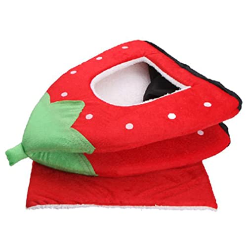 BUGUUYO Häuschen Für Kaninchen Kuschelnest Für Kleintiere Faltbares Hamster Und Kaninchenbett Warmes Winterhaus Aus Atmungsaktivem Material Ideal Für Hamster Meerschweinchen Und Andere Kleintiere BUGUUYO Häuschen Für Kaninchen Kuschelnest Für Kleintiere Faltbares Hamster Und Kaninchenbett Warmes Winterhaus Aus Atmungsaktivem Material Ideal Für Hamster Meerschweinchen Und Andere Kleintiere von BUGUUYO