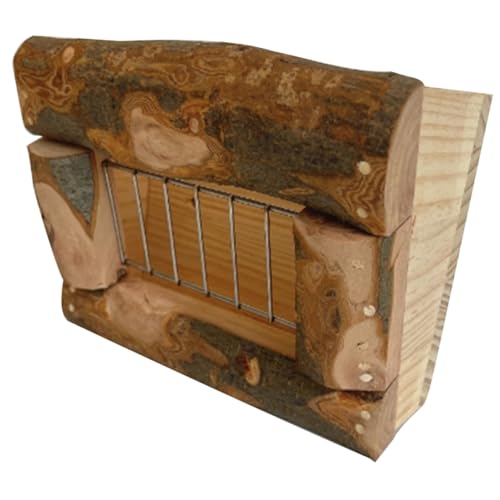 BUGUUYO Feeder Heu Meerschweinchen Feeder Holz Heu Rack Chinchilla Racks Multi-funktionale Pet Fütterung von BUGUUYO