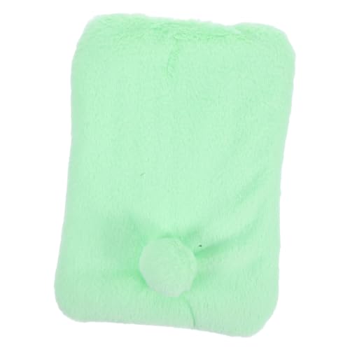 BUGUUYO Kaninchennestmatte Kaninchenkäfigmatte waschbare Pee-Pad Bettmatte für Kleintiere Kaninchenwärmer für den Winter PIPI-Pads für Hunde Kleintierbettmatratzen Baumwolle Light Green von BUGUUYO