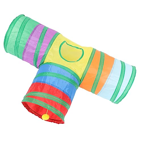 BUGUUYO Indoor Bunny Toy Hamster Tunnel Und Rohr Versteck Für Haustiere Faltbarer Tunnel Komfortables von BUGUUYO