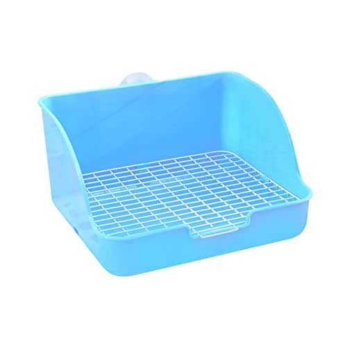 BUGUUYO Kasten Kaninchen-Trainingstöpfchen Töpfchen-Ecktoilette Käfig Töpfchen Trainer Hasenkäfig-Toilette Hamster klo kaninchentoilette Hasentopf aus Plastik Kaninchen Töpfchen Blue BUGUUYO Kasten Kaninchen-Trainingstöpfchen Töpfchen-Ecktoilette Käfig Töpfchen Trainer Hasenkäfig-Toilette Hamster klo kaninchentoilette Hasentopf aus Plastik Kaninchen Töpfchen Blue von BUGUUYO