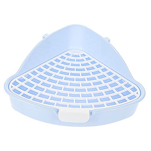 BUGUUYO Kasten Kaninchentoilette Käfighase meerschweinchen Toilette Frettchenkäfig Katzentoilette Hamster klo kaninchenklo Häschen Toilette Anti-Fall-Häschen-Töpfchentrainer pp Blue BUGUUYO Kasten Kaninchentoilette Käfighase meerschweinchen Toilette Frettchenkäfig Katzentoilette Hamster klo kaninchenklo Häschen Toilette Anti-Fall-Häschen-Töpfchentrainer pp Blue von BUGUUYO