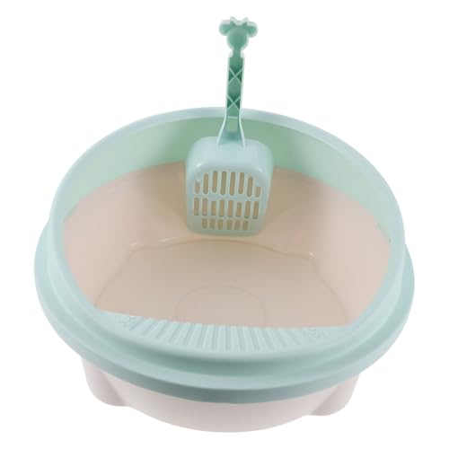 BUGUUYO Kasten Katzentoilette Katzenkotbehälter Katzenklo Haustier Kätzchenkotschaufeln Katzenstreuschaufel Kleintiertablett Katzenboxen Kotheberschaufel Kätzchentoilette Plastik Sky-Blue BUGUUYO Kasten Katzentoilette Katzenkotbehälter Katzenklo Haustier Kätzchenkotschaufeln Katzenstreuschaufel Kleintiertablett Katzenboxen Kotheberschaufel Kätzchentoilette Plastik Sky-Blue von BUGUUYO