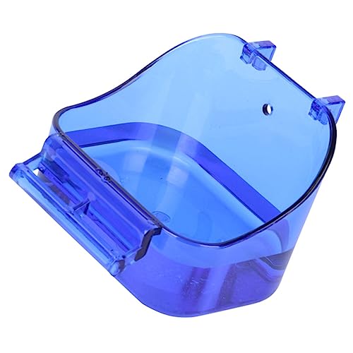 BUGUUYO Papagei Badewanne Vogelbad Box Käfig Vogelbad Vogelbadewanne Papagei Duschbox Pp-Material von BUGUUYO