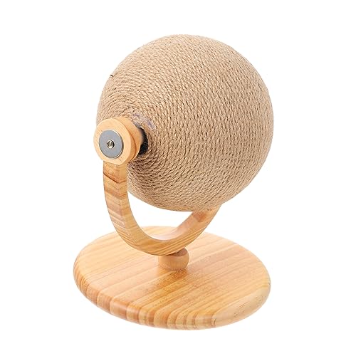 BUGUUYO Interaktives Katzenspielzeug aus Sisal Kratzkugel kreatives Design Katzen-Krallenspielzeug zum Schleifen für Haustiere BUGUUYO Interaktives Katzenspielzeug aus Sisal Kratzkugel kreatives Design Katzen-Krallenspielzeug zum Schleifen für Haustiere von BUGUUYO
