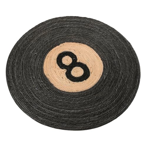BUGUUYO Katze Kratzmatte Katzenhalsband Kräuseln Katzen Laufstall Wurf Fallensteller Rohrkolben Katzenkratzer Katzenminze Greifer Bodenschutzmatte Kratzbrett Sisal Black BUGUUYO Katze Kratzmatte Katzenhalsband Kräuseln Katzen Laufstall Wurf Fallensteller Rohrkolben Katzenkratzer Katzenminze Greifer Bodenschutzmatte Kratzbrett Sisal Black von BUGUUYO