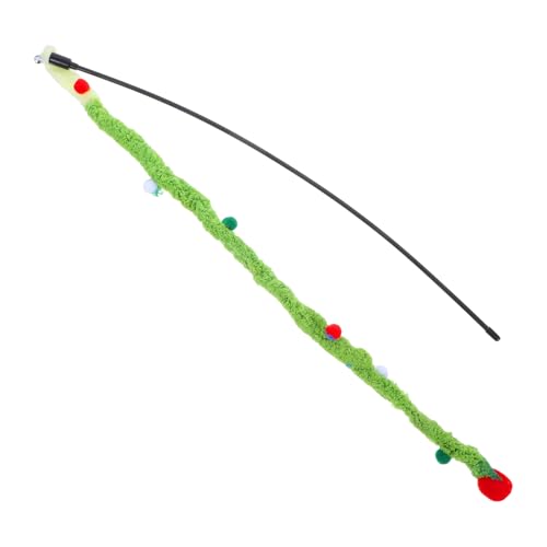 BUGUUYO Katzenspielzeug Mit Buntem Plüsch Und Glocke Interaktives Spielzeug Für Katzen Und Kätzchen Für Drinnen Sorgt Für Stundenlangen Spaß Und Unterhaltung BUGUUYO Katzenspielzeug Mit Buntem Plüsch Und Glocke Interaktives Spielzeug Für Katzen Und Kätzchen Für Drinnen Sorgt Für Stundenlangen Spaß Und Unterhaltung von BUGUUYO