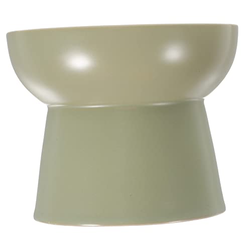 BUGUUYO Hoher Katzennapf Aus Keramik – Breiter Boden Praktisch Futternapf Für Kätzchen Und Hunde von BUGUUYO