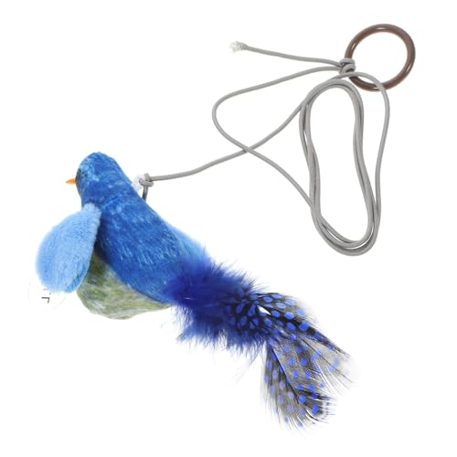 BUGUUYO Katzengeräuschspielzeug interessantes Katzen-Vogel-Spielzeug Kätzchen-Vogel-Zubehör katzenspielzeug Interactive cat Toy Kätzchen Spielzeug Kätzchenspielzeug für den Haushalt Feder BUGUUYO Katzengeräuschspielzeug interessantes Katzen-Vogel-Spielzeug Kätzchen-Vogel-Zubehör katzenspielzeug Interactive cat Toy Kätzchen Spielzeug Kätzchenspielzeug für den Haushalt Feder von BUGUUYO
