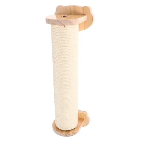 BUGUUYO Katzenkäfighängekatze -Katze -säule Haustierklawposten Hängendes Katzenspielzeug Katzenkratzsäule Kratzbäume Für Wohnungskatzen Katzenkäfigversorgungen Katzenpost Beige Sisalseil BUGUUYO Katzenkäfighängekatze -Katze -säule Haustierklawposten Hängendes Katzenspielzeug Katzenkratzsäule Kratzbäume Für Wohnungskatzen Katzenkäfigversorgungen Katzenpost Beige Sisalseil von BUGUUYO