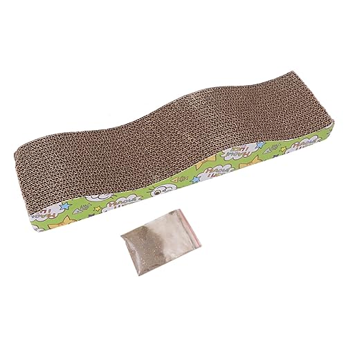 BUGUUYO Katzenminze Katze Kratzmatte Karton Zerkratzen Krallenplatte Für Katzen Katzenspielzeug Katzenmöbel Gebogener Katzenkratzer Kratzpad Wohnung Spielzeuge Haustier Katzenpfotenbrett BUGUUYO Katzenminze Katze Kratzmatte Karton Zerkratzen Krallenplatte Für Katzen Katzenspielzeug Katzenmöbel Gebogener Katzenkratzer Kratzpad Wohnung Spielzeuge Haustier Katzenpfotenbrett von BUGUUYO