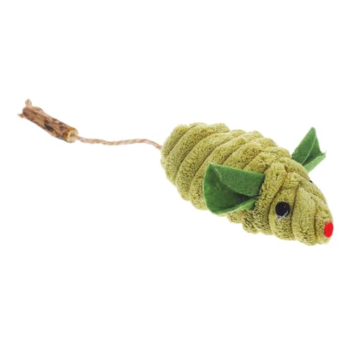 BUGUUYO Katzenspielzeug Mäuse Interaktives Katzenminzenspielzeug Weich Bequem Langlebig Beißen Kratzen Indoor Katzenspielzeug Haustier Spielspielzeug BUGUUYO Katzenspielzeug Mäuse Interaktives Katzenminzenspielzeug Weich Bequem Langlebig Beißen Kratzen Indoor Katzenspielzeug Haustier Spielspielzeug von BUGUUYO