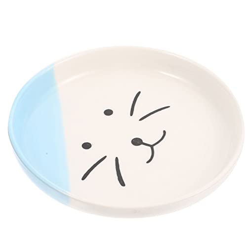 BUGUUYO Katzenuntertasse Keramik-futterteller Haustiernapf Für Den Innenbereich Täglicher Futterteller Benutzerfreundliches Design BUGUUYO Katzenuntertasse Keramik-futterteller Haustiernapf Für Den Innenbereich Täglicher Futterteller Benutzerfreundliches Design von BUGUUYO