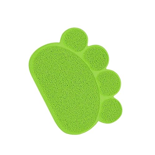 BUGUUYO Katzenstreumatte Katzenreinigungsmatte Mit Schmutzabweisendem Design Langlebig Aus Katzen Tischset Für Futter Und Wasser Für Kätzchen BUGUUYO Katzenstreumatte Katzenreinigungsmatte Mit Schmutzabweisendem Design Langlebig Aus Katzen Tischset Für Futter Und Wasser Für Kätzchen von BUGUUYO