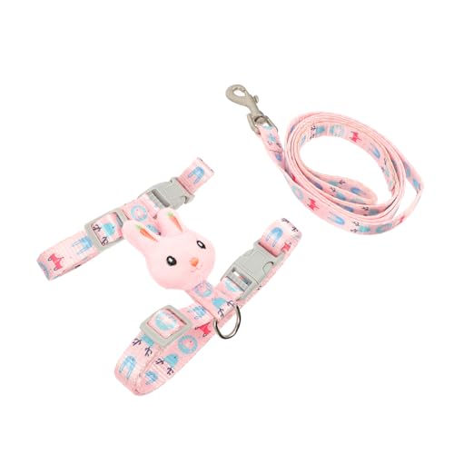 BUGUUYO Katzentraktionseil Verstellbare Kat Groß Katzenkabelbaum Zum Gehen Katzengeschirr Katze Und Für Katzen Kleine Katze Katzenspaziergang Und Haustier Katzengurt Im Freien Nylon Rosa von BUGUUYO